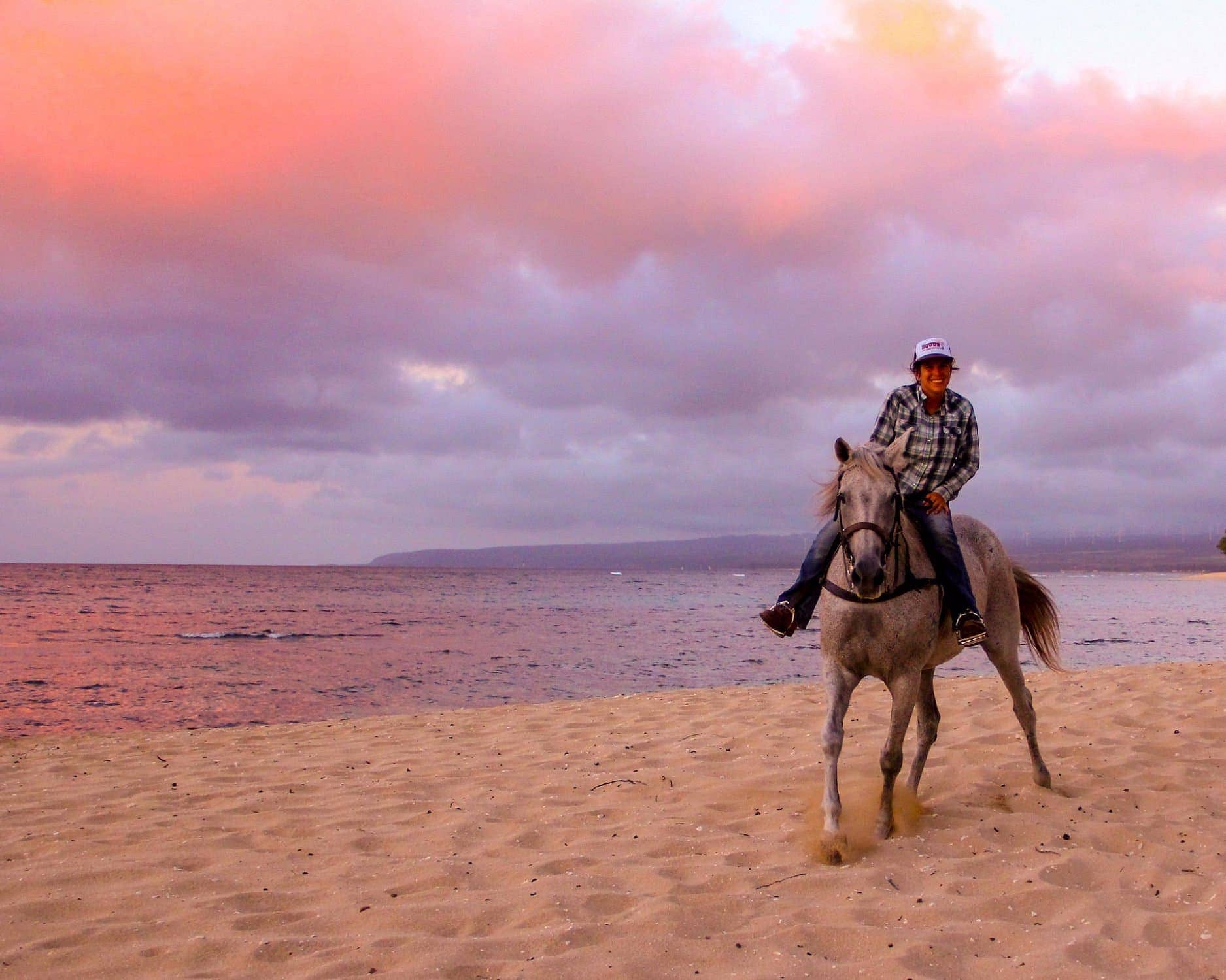 Sunset Horseback Ride on the famous North Shore