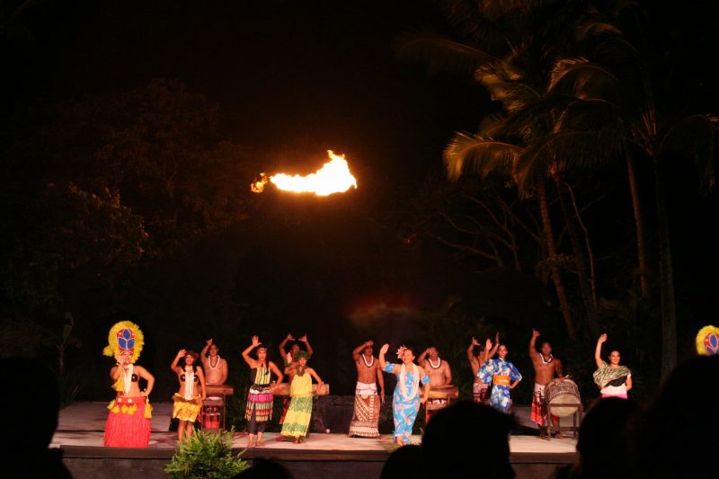 The last act of Smith's Tropical Luau on Kauaʻi