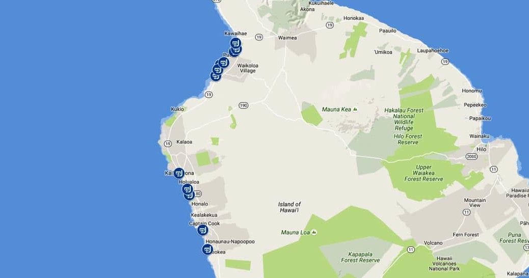 14 Best Snorkeling Spots on the Kona coast Big Island