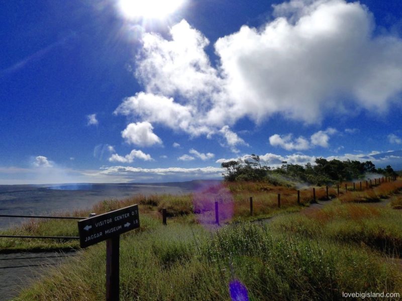 Steam Vents and Steaming Bluff hawaii volcanoes national park