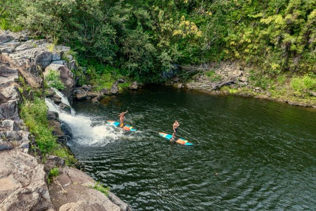 umaumau waterfall swim