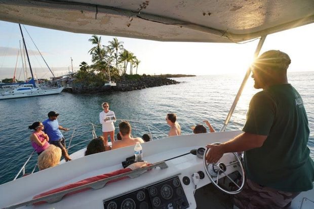 Torped Tours boat in harbor