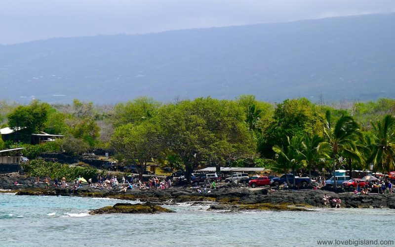 Two step in Honaunau Bay