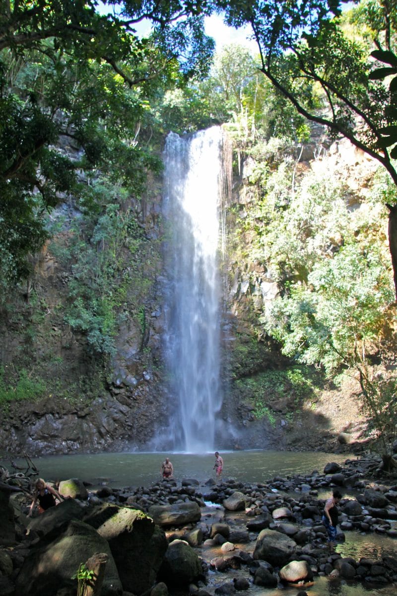 The Uluwehi (Secret) Falls