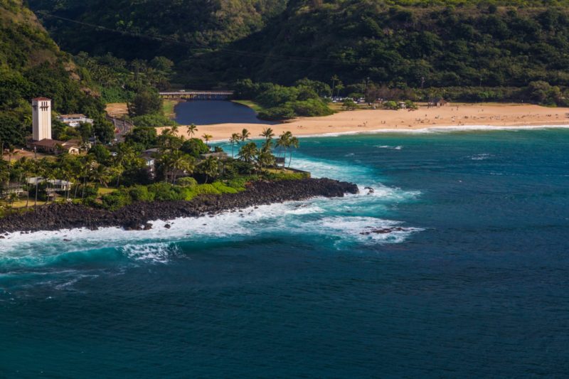 Waimea Beach on Oahu