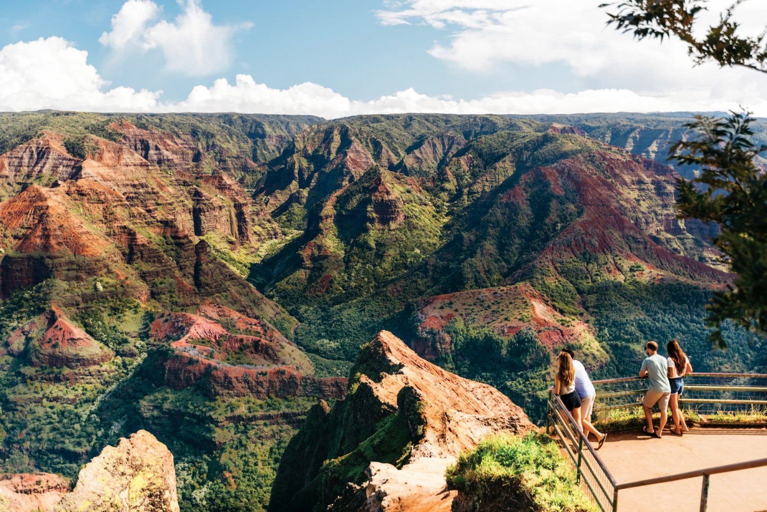 self guided tour of waimea canyon